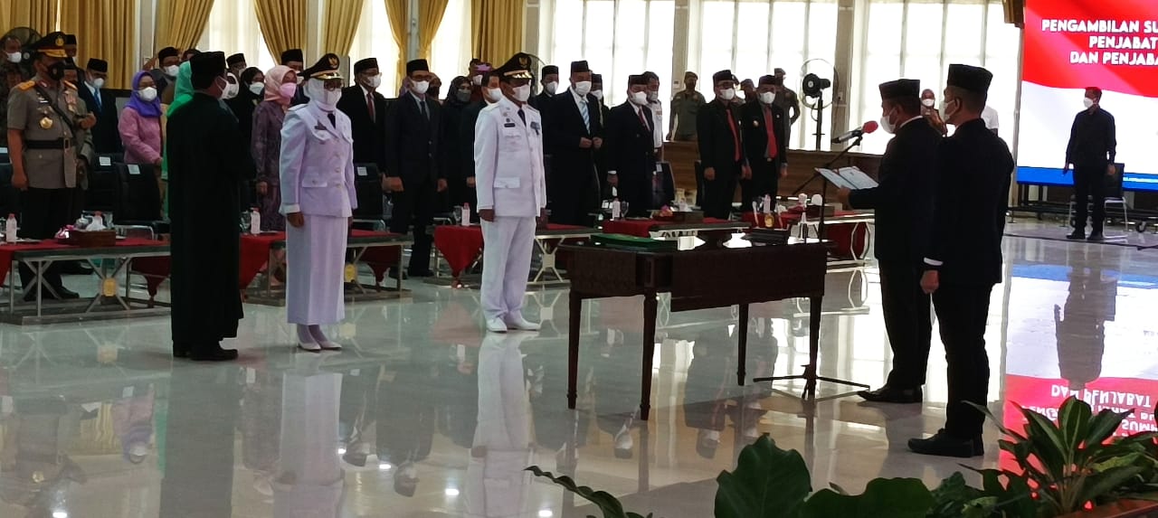 Gubernur Sumatera Utara Lantik Pj.Wali Kota Tebing Tinggi Mhd Dimiyathi