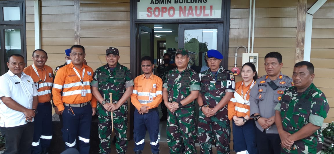 Pastikan Berjalan Aman, Personel Polres Tapsel Gelar Pengamanan Kunjungan Danrem 023/Kawal Samudera