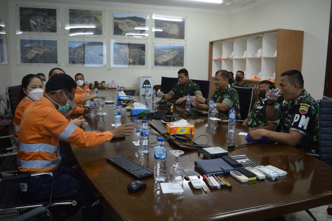 Dandim0212/TS Dampingi Danrem023/KS Kunjungi Objek Vital Nasional Diwilayah Kodim 0212/TS