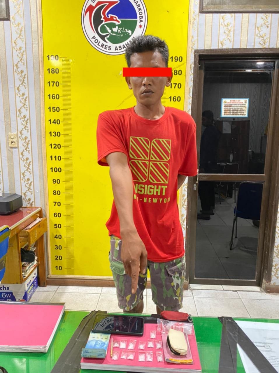 Satres Narkoba Polres Asahan Amankan Seorang Proa Berinisial MP Diduga Kerap Jual Sabu