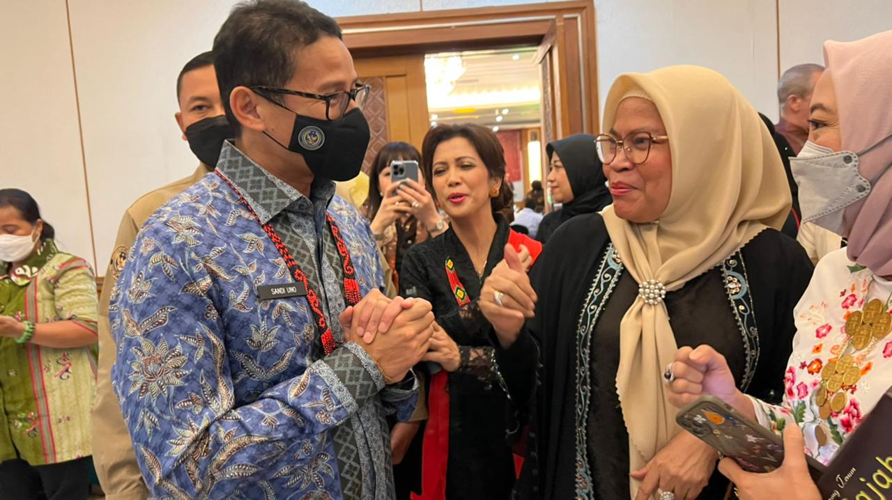 Halal Bilhalal PIM, Ketua Umum RKLA HjÂ Bunda Indah: Indonesia Maju Karena Ada Perempuan Kuat