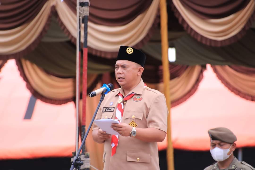 Bupati Resmi Membuka Jambore Cabang Labuhanbatu Tahun 2022