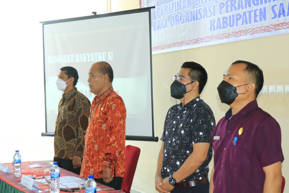 Wabup Samosir Buka Sosialisasi Implementasi Perizinan Berusaha Berbasis Risiko