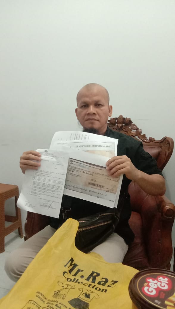 Polrestabes Medan Akan Proses Kasus Penipuan Giro Kosong