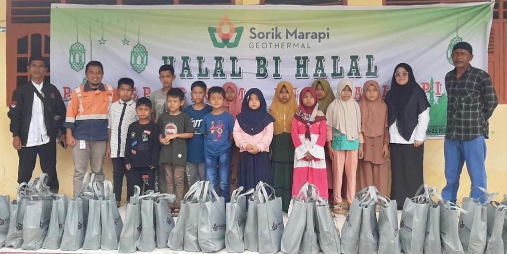 Halal Bi Halal PT SMGP Bersama Yatim Piatu