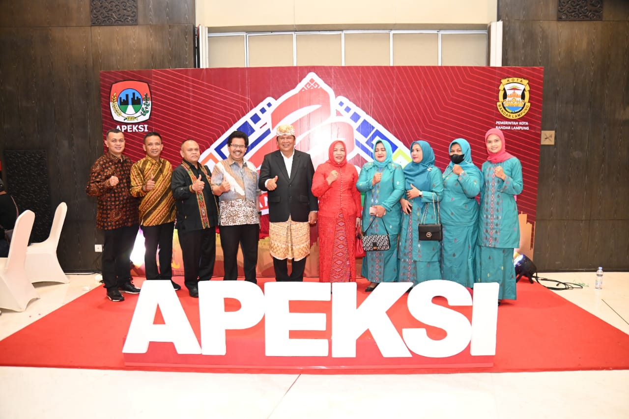 Walikota Padang Sidempuan Irsan Efendi Hadiri puncak peringatan HUT APEKSI ke 22 di Lampung