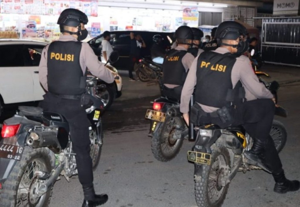 Antisipasi 3.C, Balab Liar &  Premanisme Polisi Gabungan Lakukan Patroli.