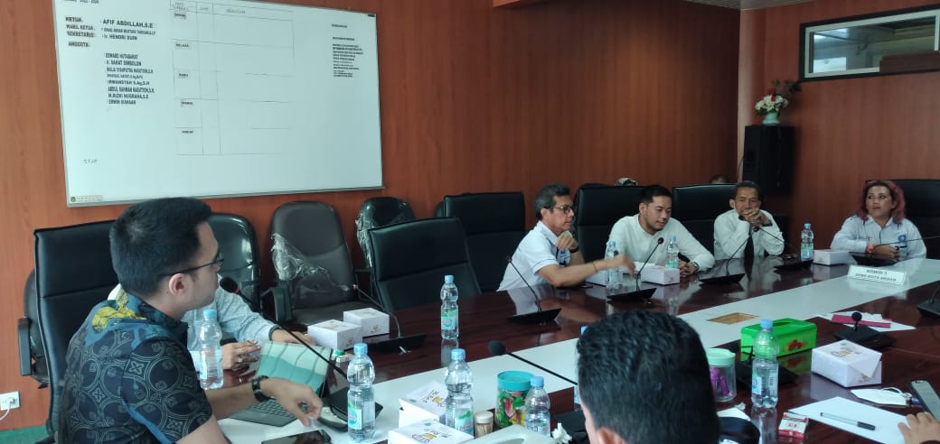 Audiensi ASITA Sumut Komisi III DPRD Medan  Pandemi Covid-19 Akibatkan Sektor Pariwisata Porakporanda