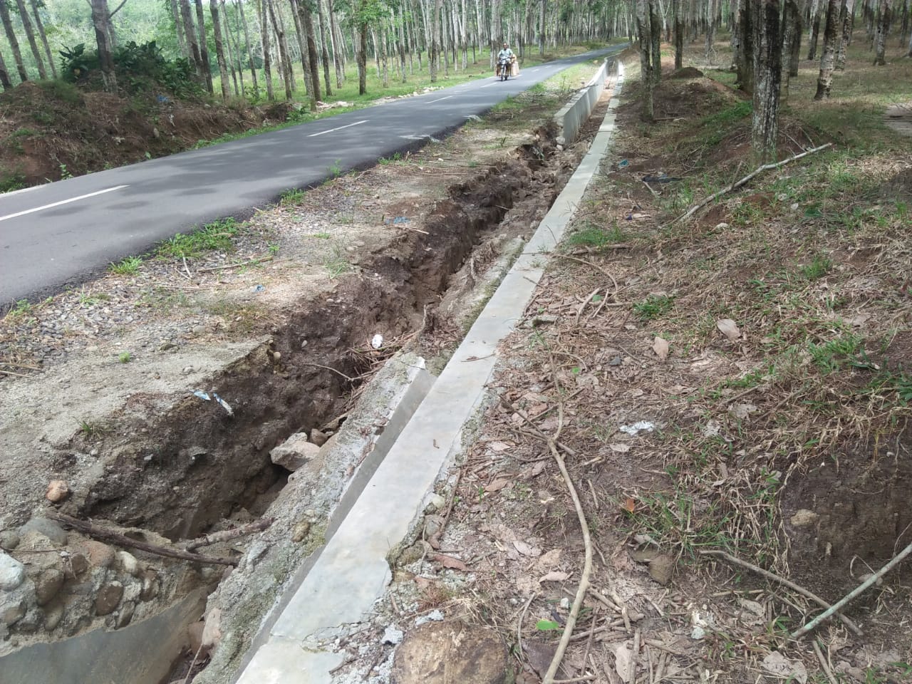 Drainase di Bintang Bayu Alami Kerusakan, Pemkab Sergai Respons Cepat Segera Akan  Lakukan Perbaikan