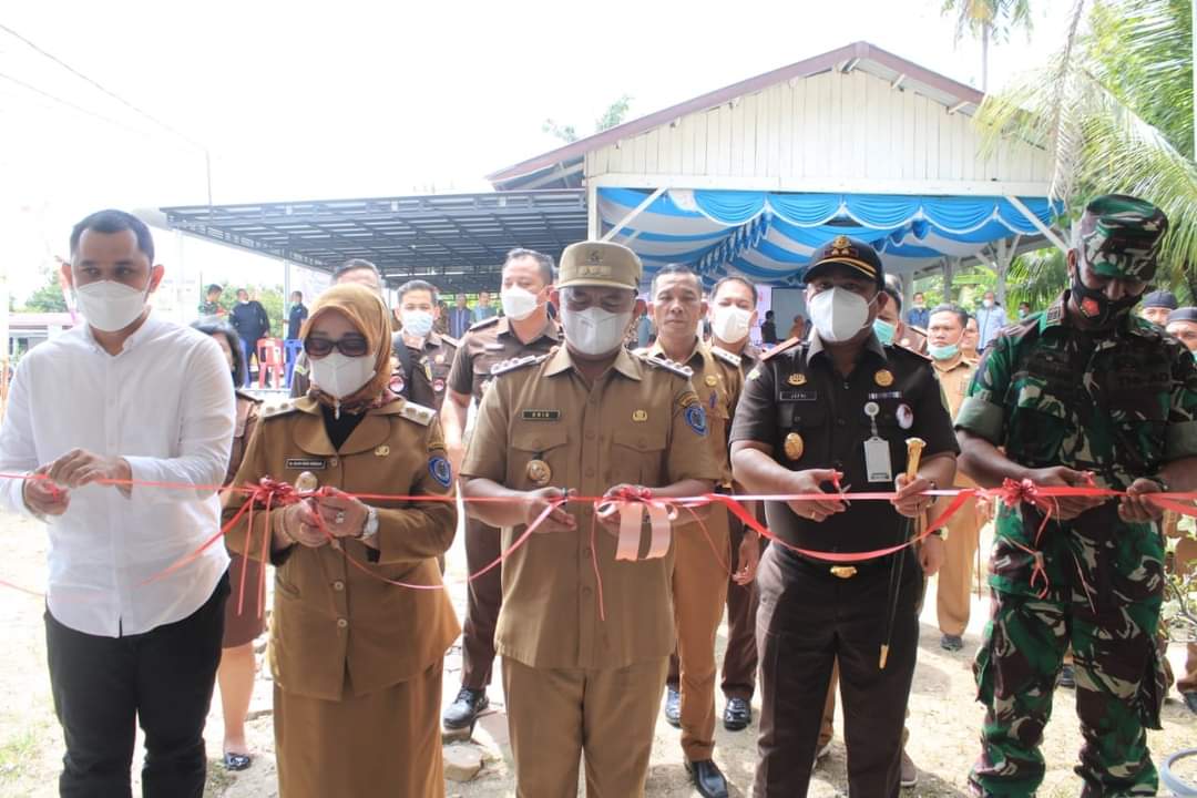 Bupati dan Wabup Labuhanbatu Menghadiri Acara Peresmian Rumah Restorative Justice di Pangkatan