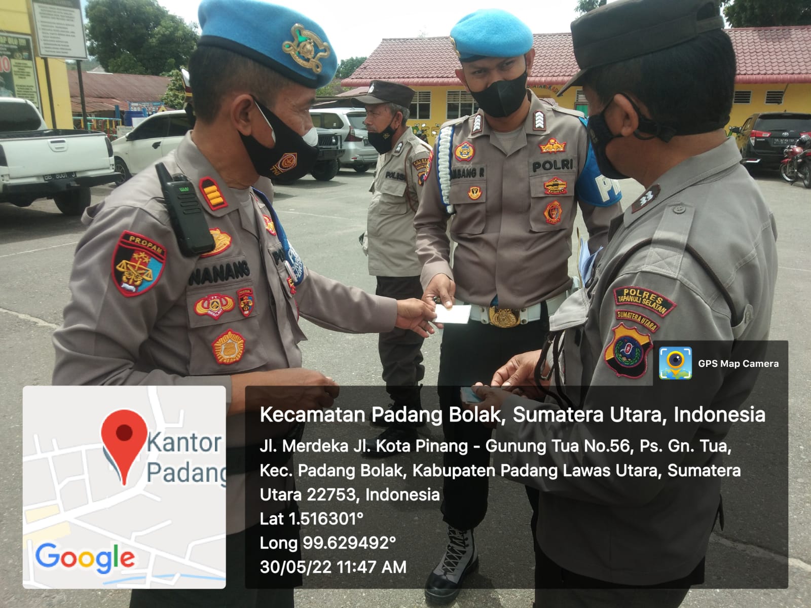 Habis Masa Berlaku, Dua Senpi Personel Polsek Padang Bolak Ditarik Propam Polres Tapsel