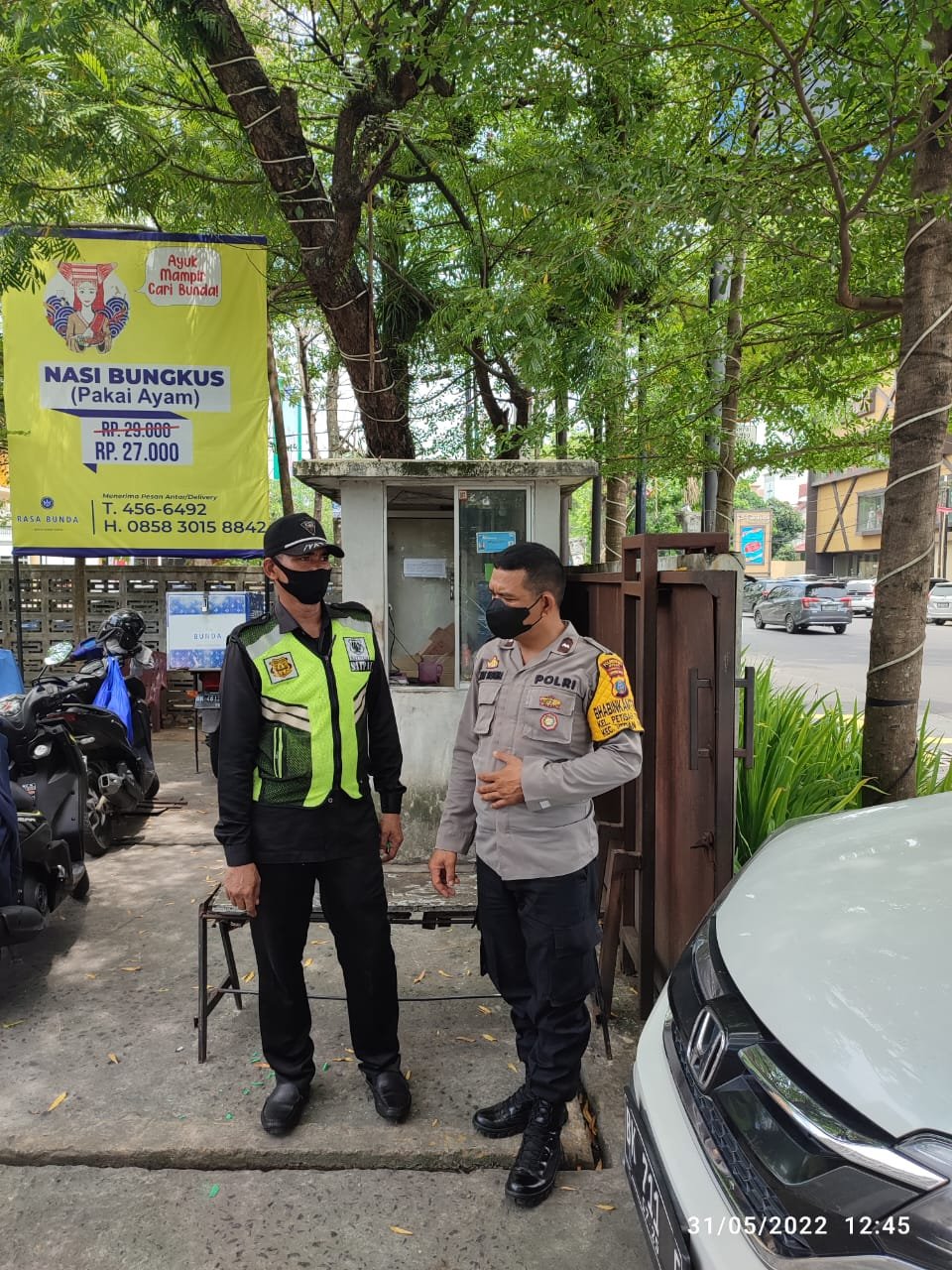 Bhabinkamtimas Polsek Medan Baru : Waspada Terhadap Orang yang Dicurigai