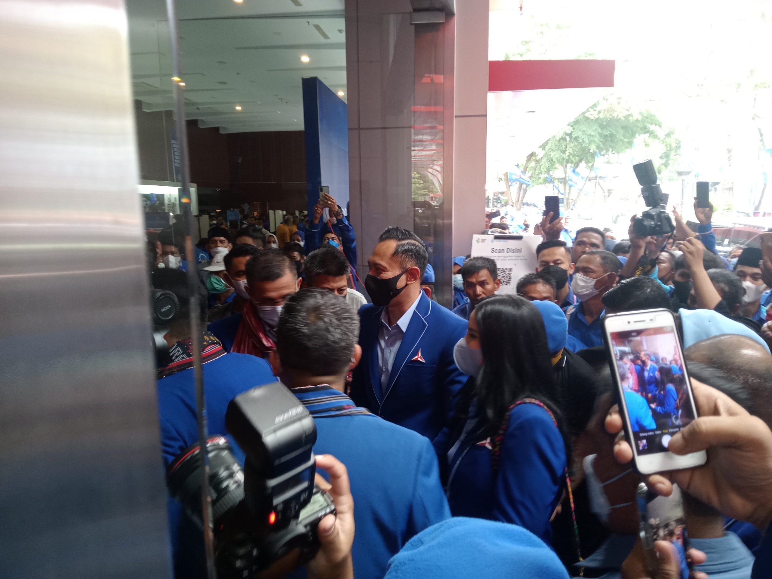 AHY Presiden 2024 Menggema di Pelantikan DPD PD Sumut