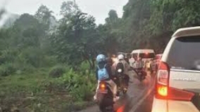 Jalur Medan - Berastagi Macet Total, Ini Penyebabnya