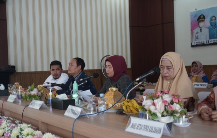 TP PKK Sumut Supervisi ke Kabupaten Asahan, Sri Ayu Mihari: Tingkatkan Kemampuan di Era Digital