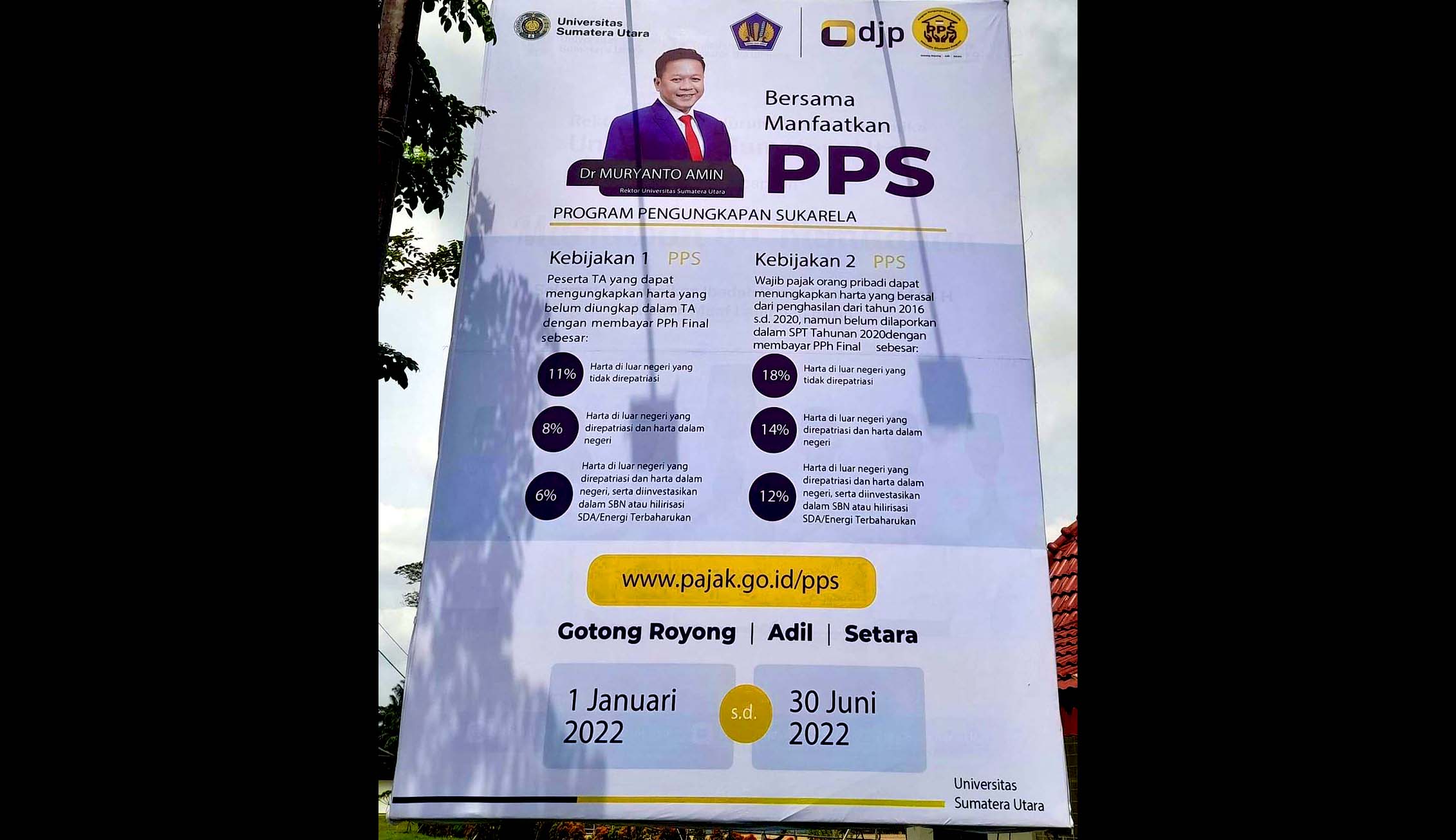 Kanwil DJP Sumut I dan USU Kampanyekan Program Pengungkapan Sukarela