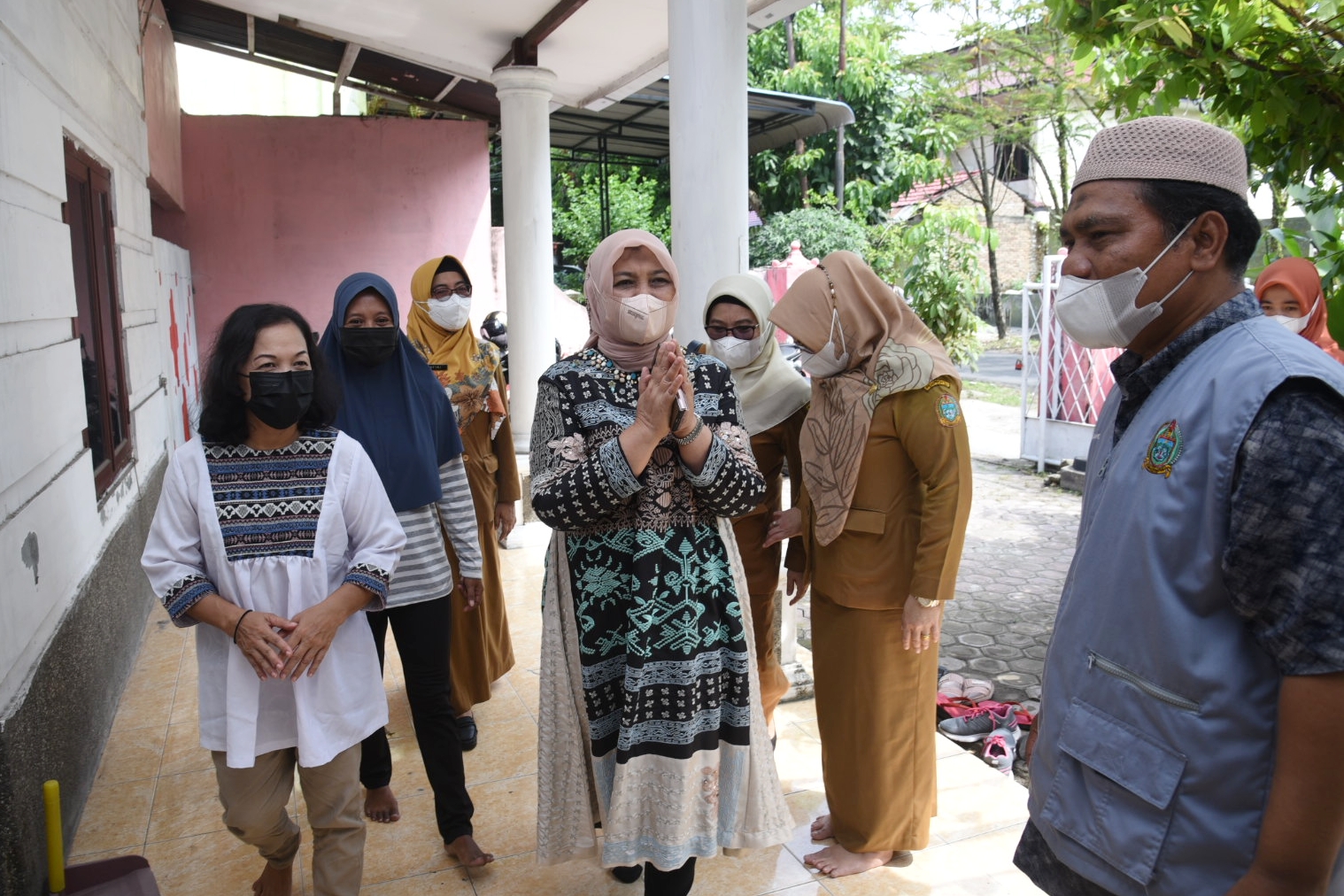 Halalbihalal dan Membaur Bersama Anak dengan HIV/Aids, Nawal Lubis Terus Kampanyekan Anti Diskriminasi