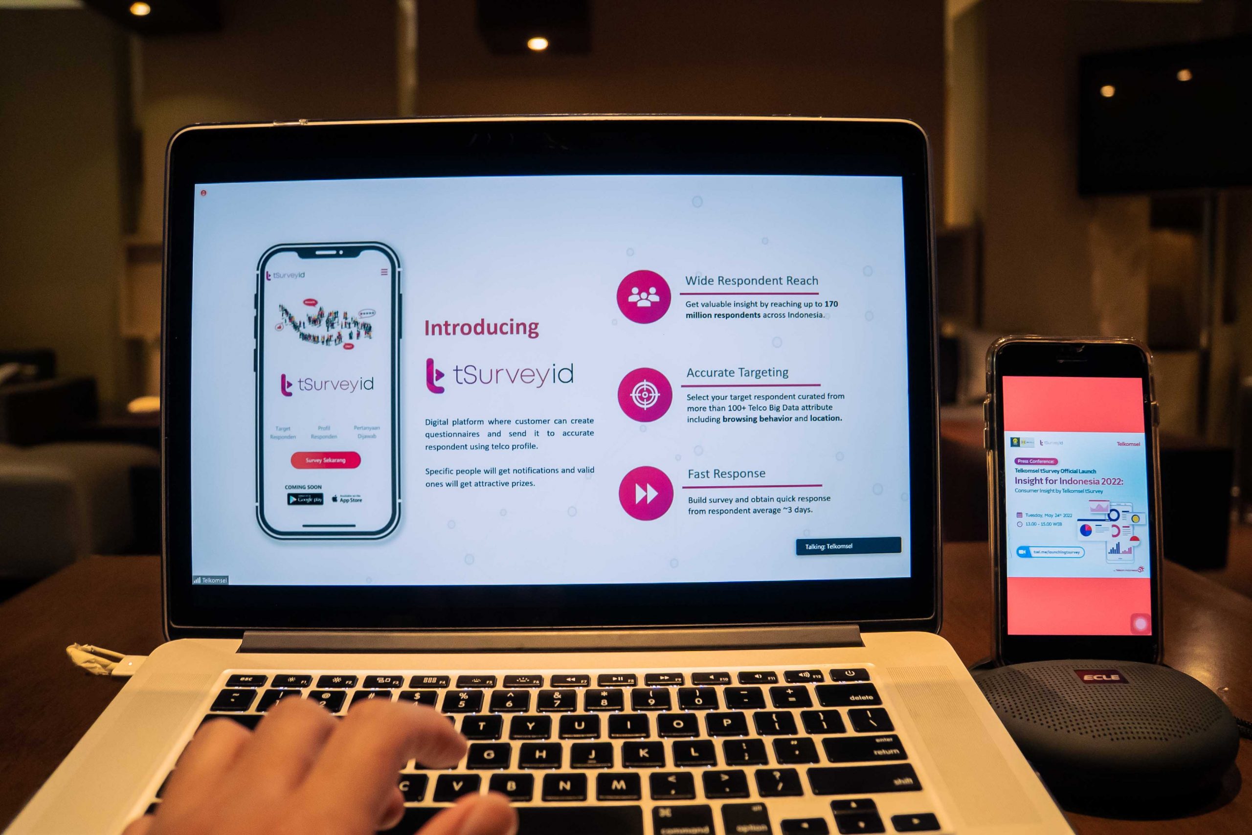 Telkomsel Hadirkan Platform tSurvey.id,  Inovatif Secara Cepat  dan Akurat