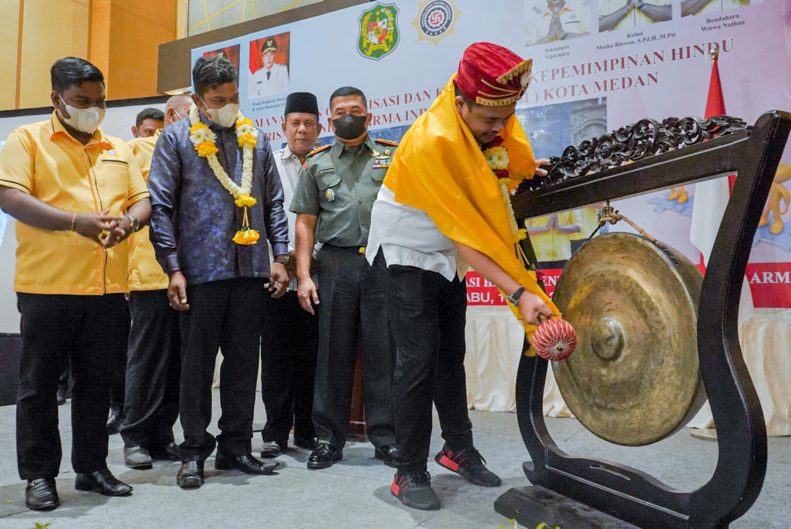 Bobby Nasution Apresiasi & Dukung Digelarnya Diklat Manajemen Organisasi & Kaderisasi Kepemimpinan Hindu