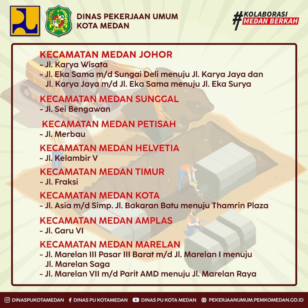 Juni Ini, Dinas Pekerjaan Umum Mulai Pengerjaan Saluran U-Ditch pada 8 Kecamatan Sepanjang 9,2 Km