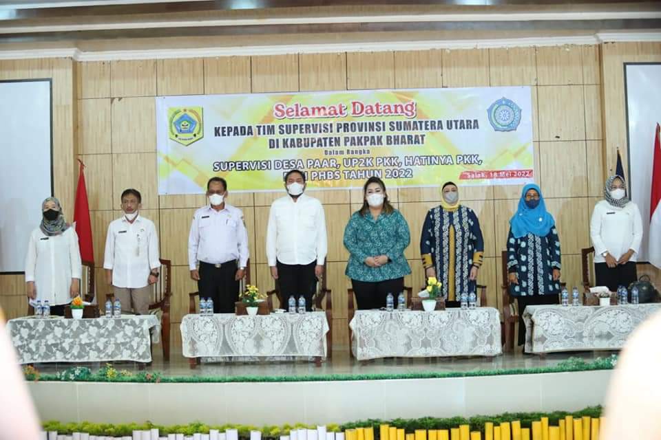 Tim Supervisi TP PKK Provsu Kunjungi Kabupaten Pakpak Bharat
