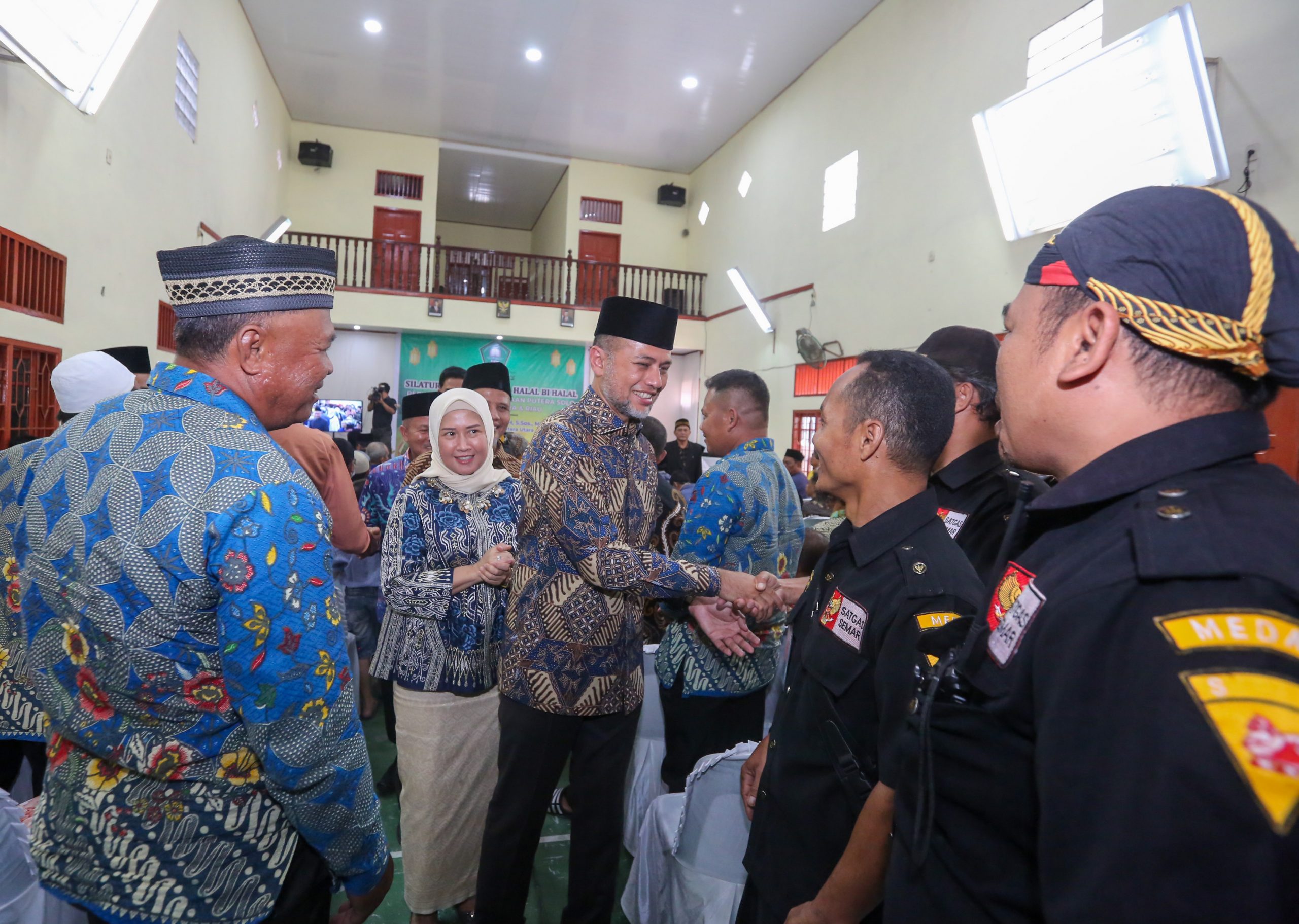 Hadiri Halalbihalal P3S,  Musa Rajekshah Kenalkan Program KUR Bank Sumut