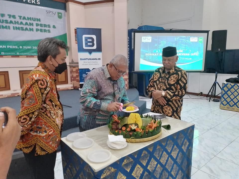 HUT Ke 76 Tahun Serikat Perusahaan Pers,  Ketua Harian SPS Januar P Ruspita: Pers Punya Peran Penting Dorong Kebangkitan Ekonomi Nasional