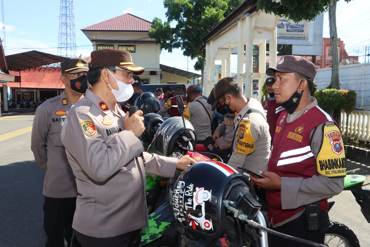 Pimpin Cek Kesiapan Barang Inventaris Bhabinkamtibmas, Wakapolres Tapsel Minta Barang Milik Negara Dijaga