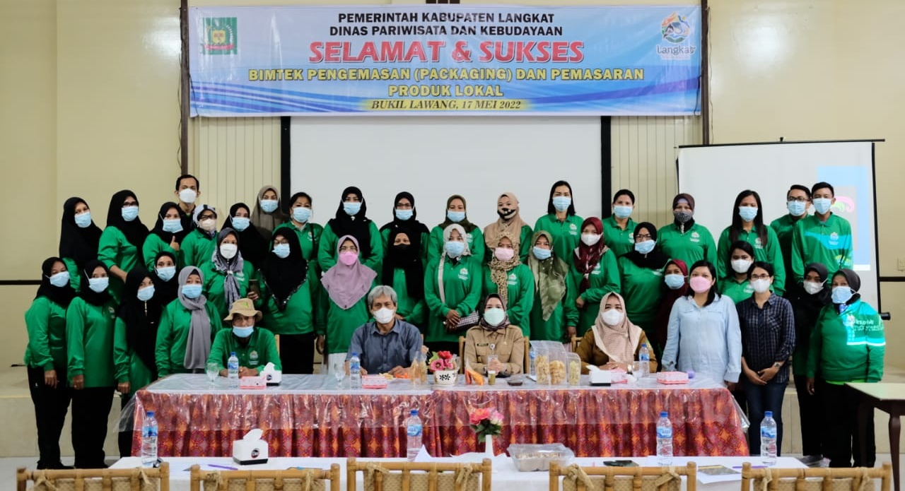 Dinas Pariwisata Langkat Gelar Bimtek Packaging dan Pemasaran Produk Lokal