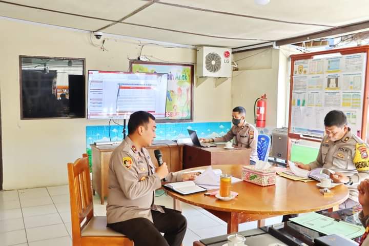 Wakapolres Padangsidimpuan pimpin Anev Mingguan Gangguan Kamtibmas Polres Padangsidimpuan