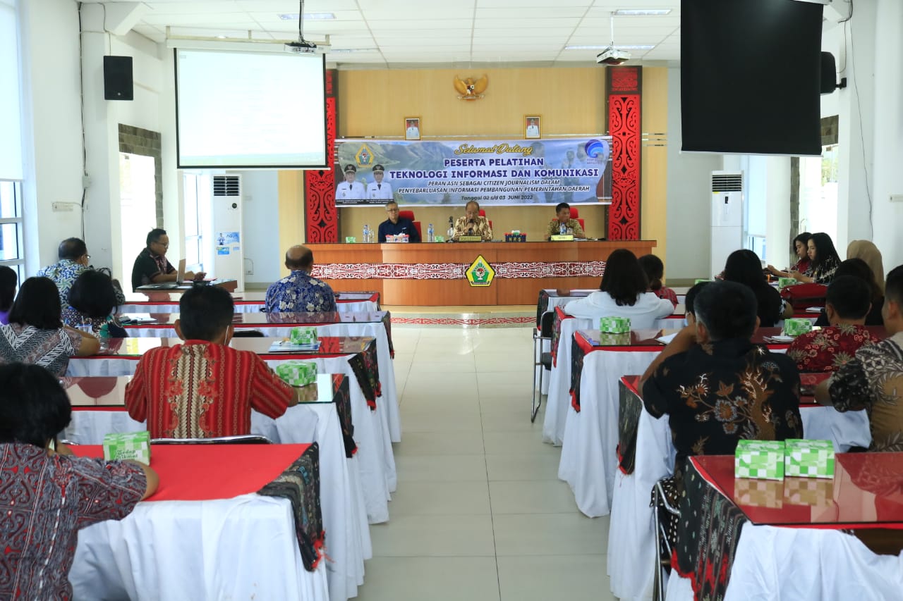 Kemenkominfo laksanakan pelatihan ASN menjadi citizen Journalism di Kabupaten Samosir