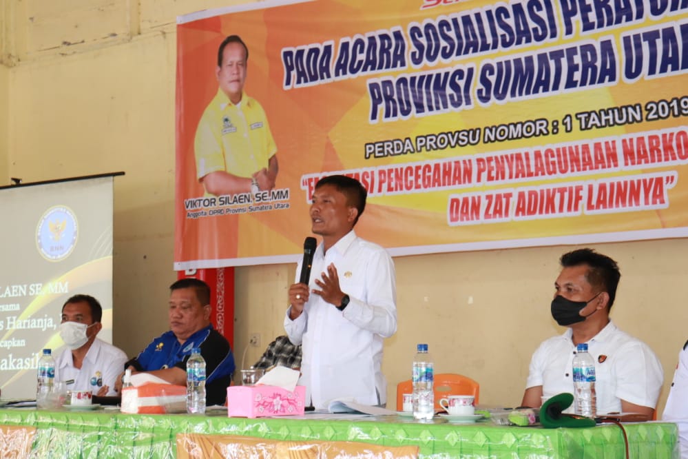 Pemerintah Kabupaten Toba Siap Bersinergi Bersama Badan Narkotika Nasional