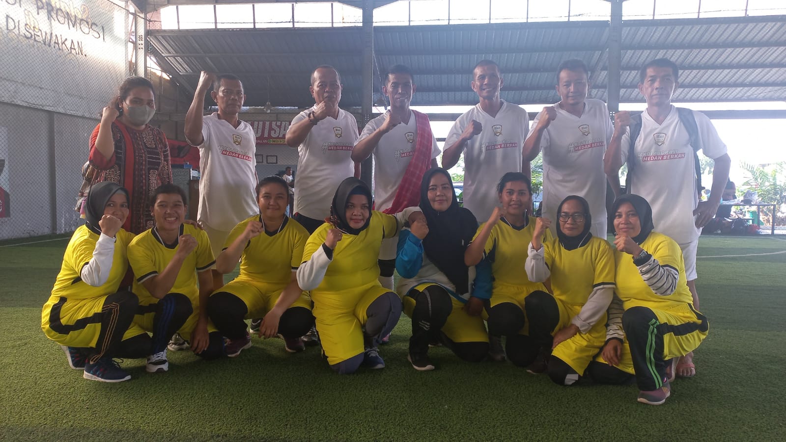 Pertama Digelar PUD Pasar Medan Futsal Kategori Putri, Tim Sekretariat Tumbangkan Cabang III Lewat Adu Penalti