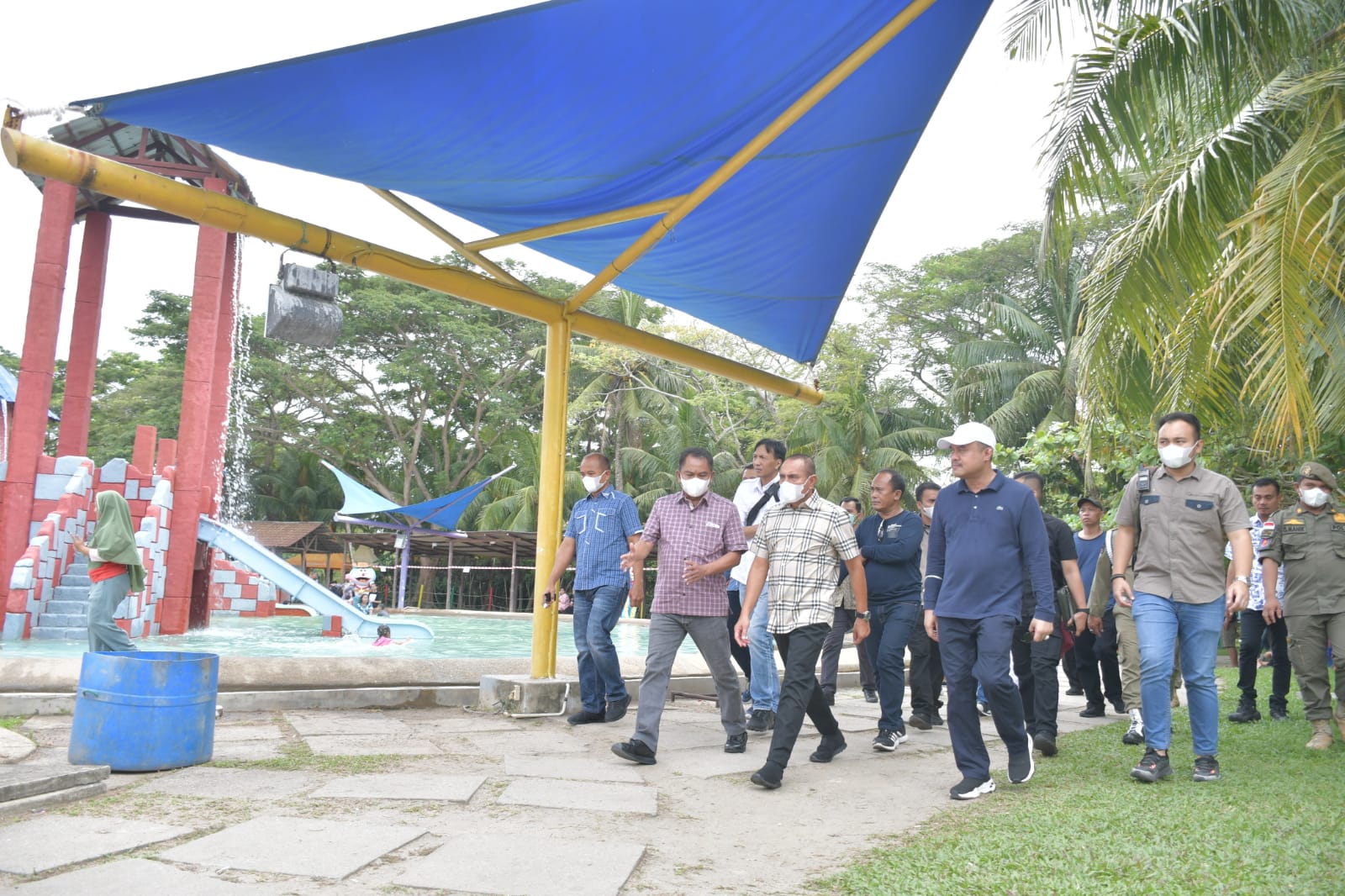 Hadiri Family Gathering PWI Sumut, Bupati Darma Wijaya Ajak Wartawan Nikmati Arung Jeram Bah Bolon