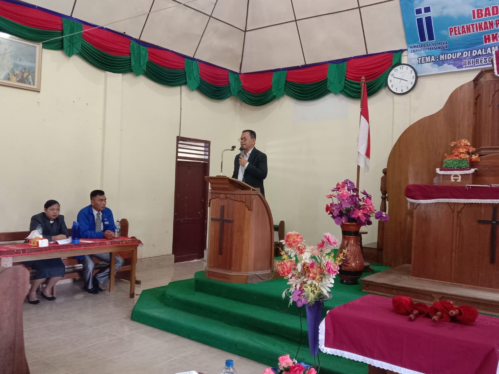 Bupati Toba Ajak Punguan Ama Gereja HKI Ikut Berpartisipasi Dalam Pembangunan