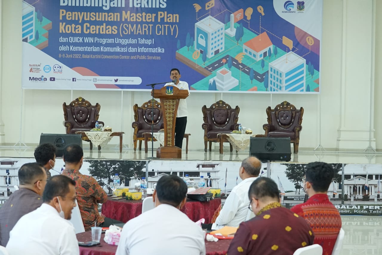 Pemko T.Tinggi Gelar Bimtek Smart City