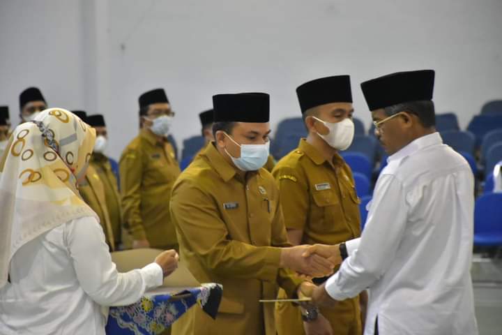 86 Orang Pejabat Pemkab Madina Jabatan Struktural Dikukuhkan