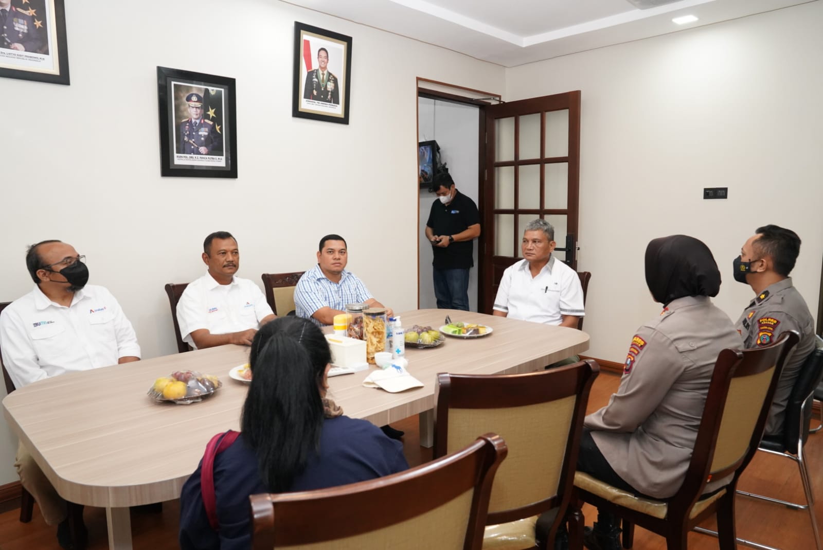 Irjen Pol (Purn) Martuani Sormin Siregar M. Si Komisaris Utama PT Inalum Kunjungan Polres Asahan