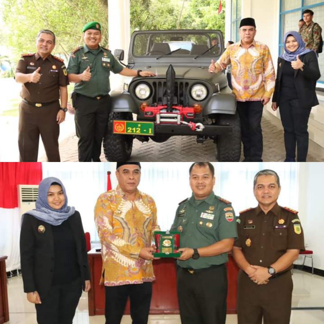 Pemkab Madina Silaturahmi dan Lepas Dandim 0212/TS