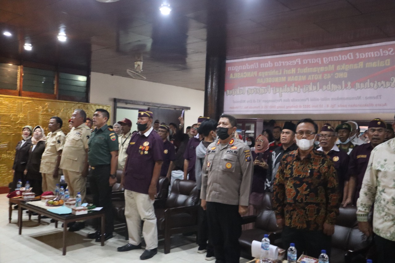 Peringati Hari Lahirnya Pancasila, DHC 45 Kota Medan Gelar Sarasehan dan Lomba Melukis