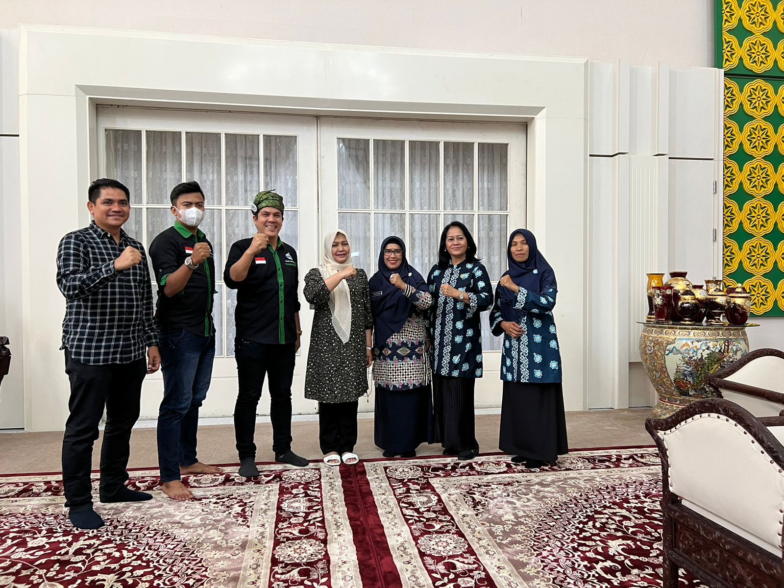 Ketua TP-PKK Sumut Terima Audensi Pengurus IOSKI Sumut di Rumdis Gubsu