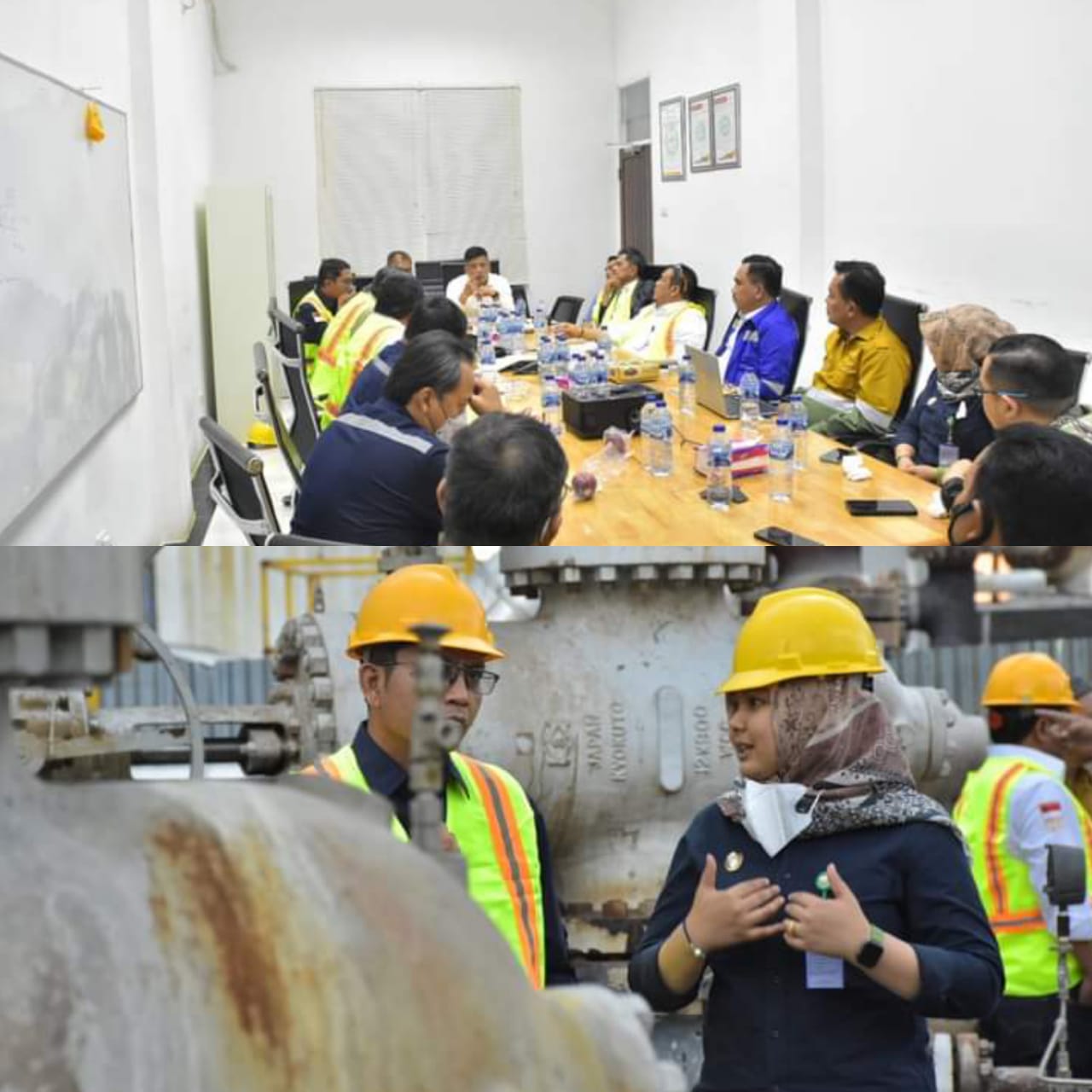 Wakil Bupati Bersama Ketua DPRD Madina Dampingi DPR RI Komisi VII ke SMGP