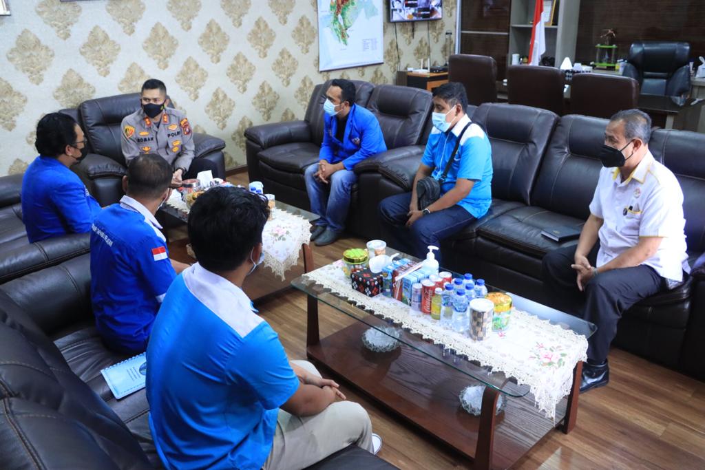 Kapolres Tapsel Harap KNPI Jadi Sarana Pembangun Mental Pemuda Jauh dari Narkoba