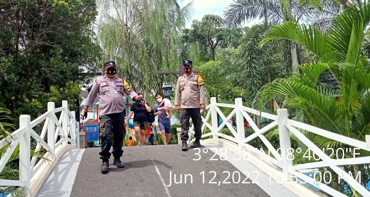 Polsek Namorambe Polresta Deli Serdang Laksanakan Patroli Ke Tempat Wisata