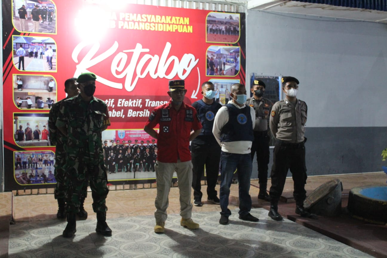 Sinergi Lintas Instansi, Lapas Kelas IIB Padangsidimpuan Kanwil Kemenkumham Sumut Gelar Deteksi Dini