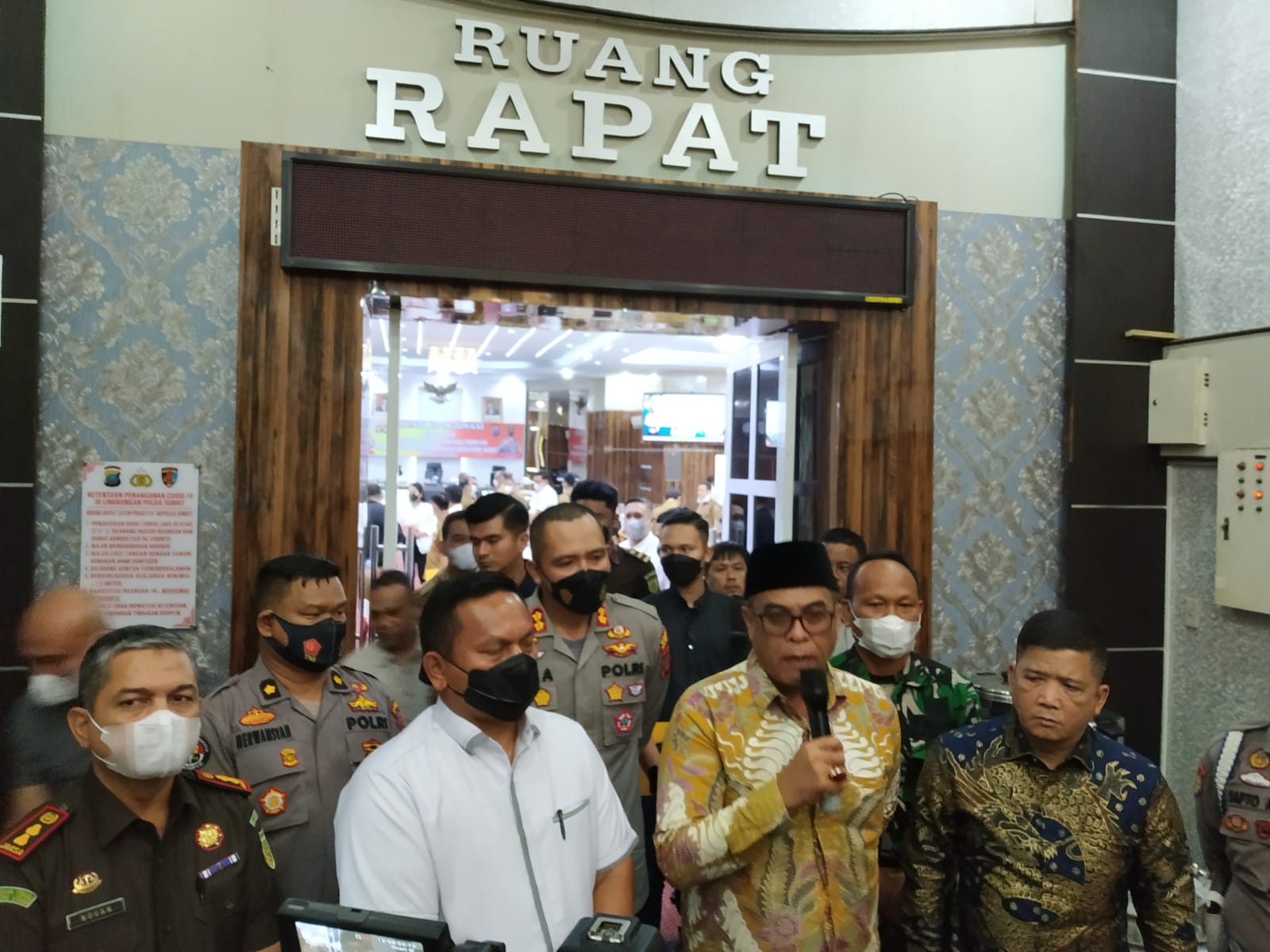 Bersama Poldasu dan Forkopinda Kab Madina, Bentuk Tim Khusus Brantas Penambangan Emas , Ini Kata Bupati madina