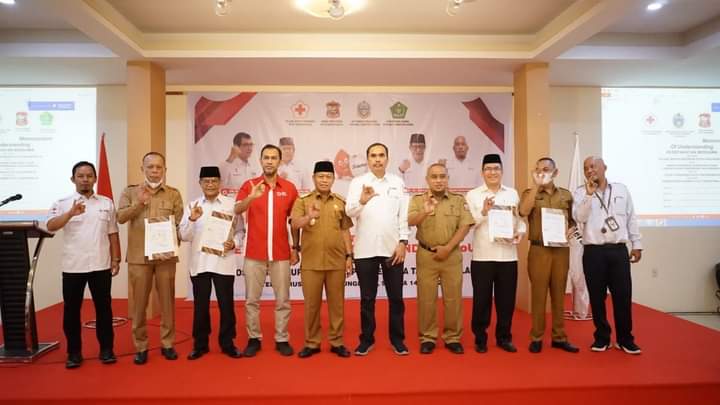 Plt Wali Kota Tanjungbalai Hadiri  Penandatanganan MOU dan Sosialisasi Guru Pembina PMR Se Kota Tanjungbalai