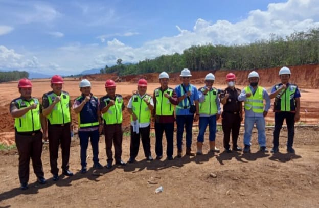 Kajari Madina Kunjungi Pembangunan Bandara Udara Madina