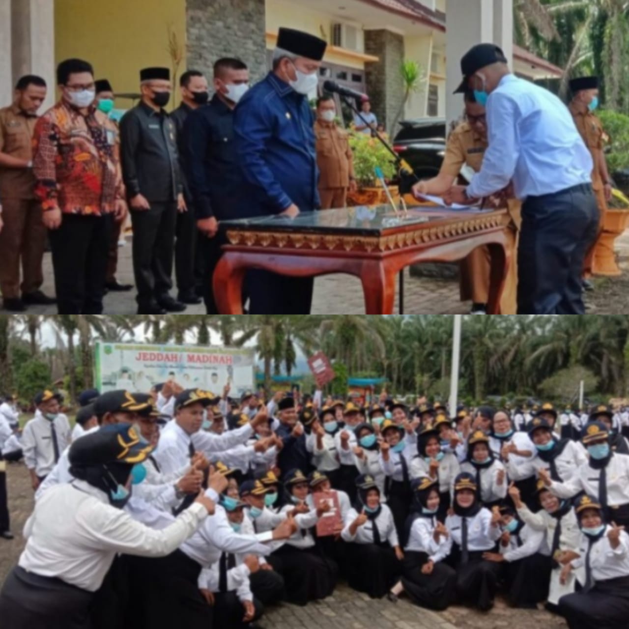 151 ASN PPPK Guru Tahap I Dilantik, Plt Bupati Palas : Mari Kita Mengabdi Demi Palas Yang Bercahaya