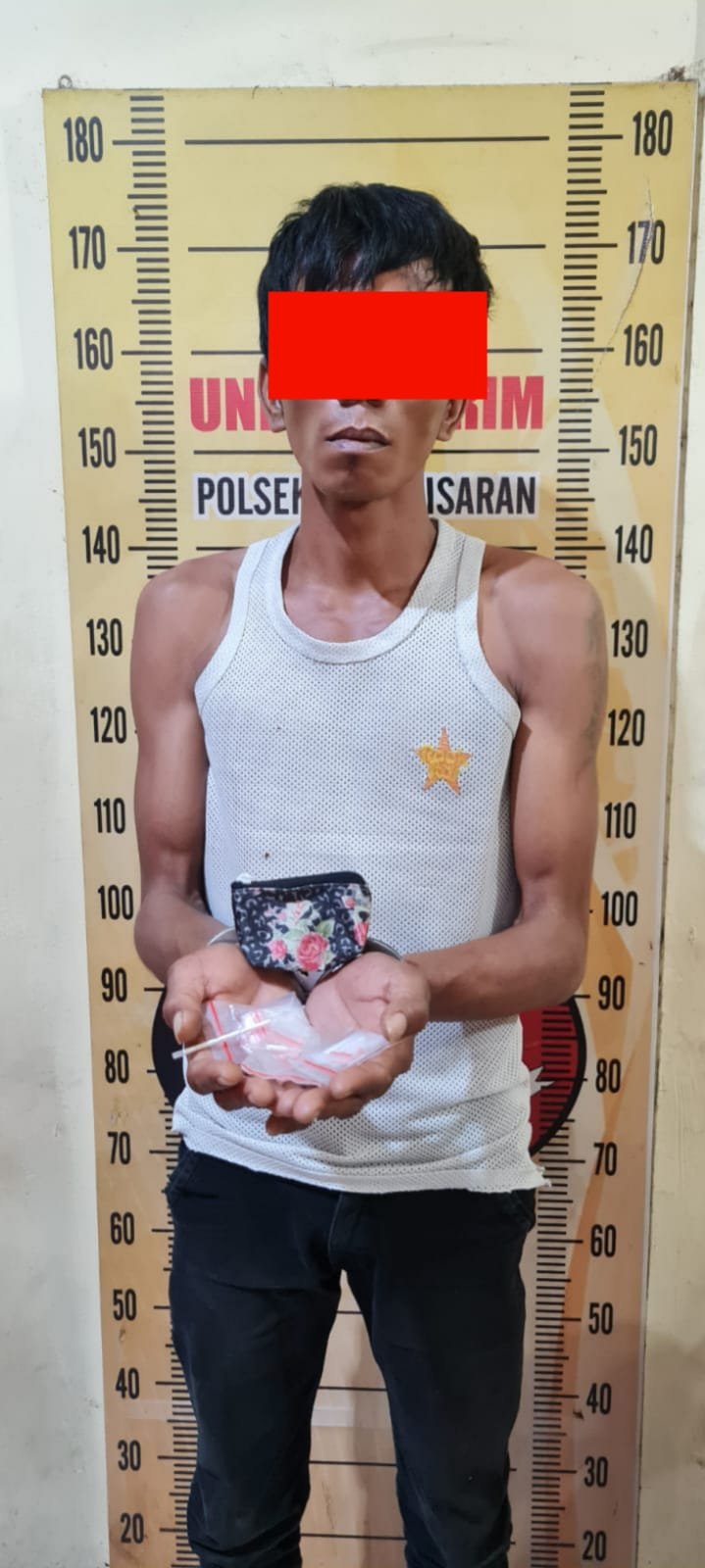 Reskrim Polsek Kota Kisaran Polres Asahan Tangkap Pengedar Sabu di Jalan Durian Gg Kuini P.Titi